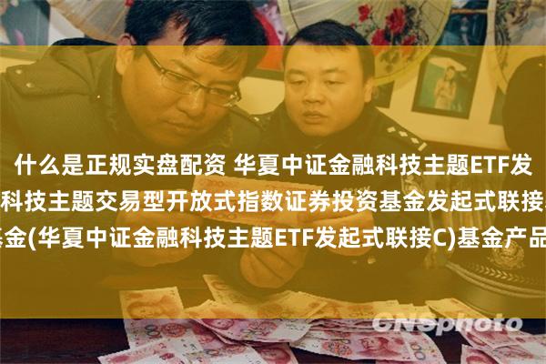什么是正规实盘配资 华夏中证金融科技主题ETF发起式联接C: 华夏中证金融科技主题交易型开放式指数证券投资基金发起式联接基金(华夏中证金融科技主题ETF发起式联接C)基金产品资料概要更新(2025-06-12)