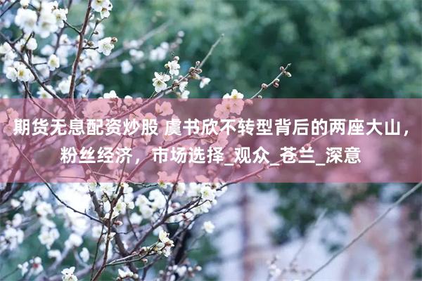 期货无息配资炒股 虞书欣不转型背后的两座大山，粉丝经济，市场选择_观众_苍兰_深意