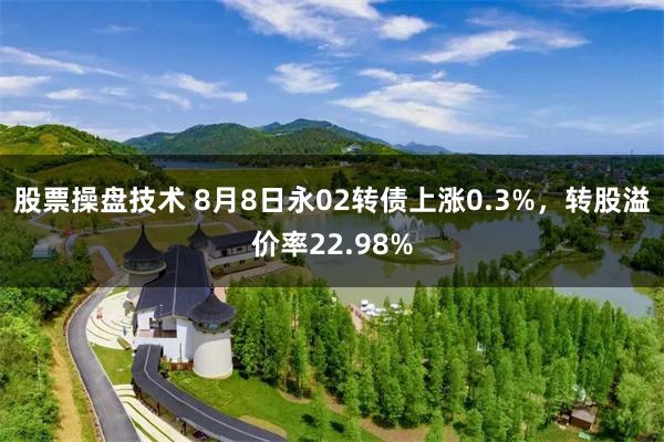 股票操盘技术 8月8日永02转债上涨0.3%，转股溢价率22.98%